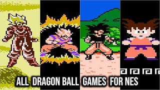 All Dragon Ball Games for Nes (Nintendo Entertainment System)