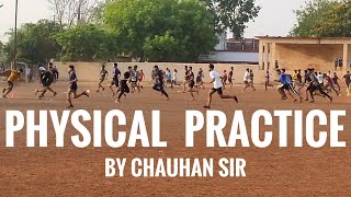 Physical Practice For CG Police (SI, DEF, CAF) Forest Guard, Bastar Fighter | By Chauhan Sir