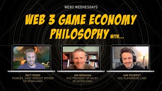 Web3 Game Economy Philosophy | Splinterlands, Matt Rosen \u0026 Jon Monahan | Web3 Wednesdays Ep. 12