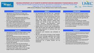 Ensuring Appropriate Telemetry Use To Reduce Cost at a tertiary care hospital in Kansas City, MO