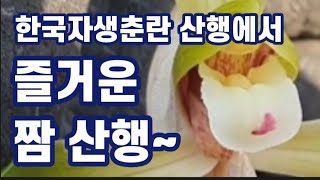 한국자생춘란 즐거운 짬 산행 다녀 왔습니다 ~