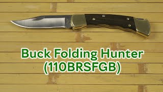 Розпаковка Buck Folding Hunter (110BRSFGB)