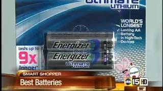Battery test: Which will last longest?