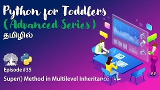 Learn Python programming in TAMIL | Super () Method in Multilevel Inheritance | [Tamil]