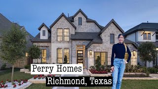 Khám phá NHÀ MẪU lộng lẫy của Perry Homes tại thành phố RICHMOND 77406 |  Nhà mới ở Houston, Texas