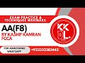 AA(F8) exam practice webinars & techniques course by Kashif Kamran-FCCA