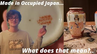 Made in Occupied Japan...