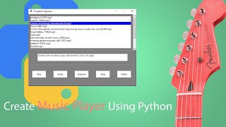 How to Create a Simple Music Player in Python | Tkinter & Pygame Tutorial
