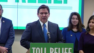 Gov. DeSantis signs bill to provide toll relief to Florida commuters
