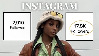 How I Gained 10k Followers on Instagram in 1 month | How to get more Instagram followers 2022