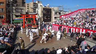 2018.10.08 長崎くんち中日　東古川町川船八坂神社奉納