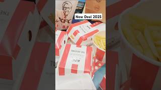 KFC thrilling Deal Review l KFC zinger burger and Fried chicken Deals l #shorts