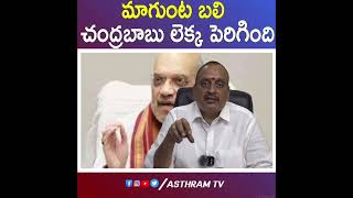 మాగుంట బలి - చంద్రబాబు లెక్క పెరిగింది..#chandrababu #magunta  #srinivasareddy #andrapradesh #shots