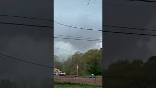 Tornado in Corinth, Mississippi 🌪️ #weather #tornado #nature #viral