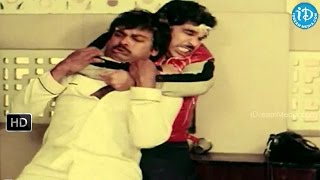 Chantabbai Movie - Allu Aravind, Chiranjeevi Nice Comedy Fight Scene