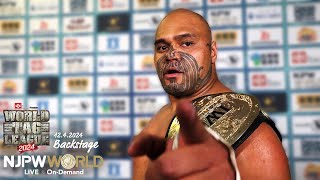 #njwtl 6th match Backstage (with Subtitles) 12/4/24｜WORLD TAG LEAGUE 2024 第6試合 Backstage