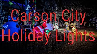 EXPERIENCE the MAGIC of CARSON CITY'S HOLIDAY LIGHTS (4K)