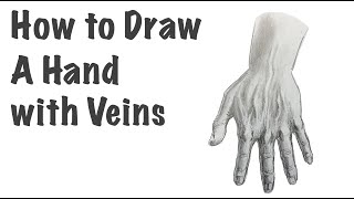 How to Draw a Hand with Veins