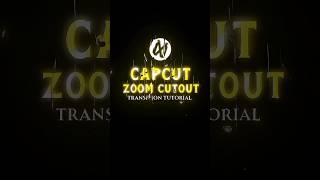 CAPCUT | ZOOM CUTOUT TRANSITION TUTORIAL π₯π || #shorts #tutorial