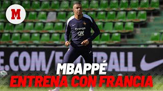 Primer entrenamiento de Kylian Mbappé tras anunciarse su fichaje por el Real Madrid I MARCA