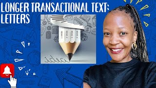 Longer transactional text: writing of a formal letter.