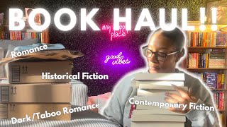 ✨First Book Haul of 2025📚 | Amazon book unboxing 📦  *10+ books* 🛍️🩷