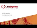 clubexpress sending a basic email