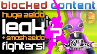 HUGE Zelda LEAK + Smash Ultimate ZELDA NEWCOMER Discussion - LEAK SPEAK!