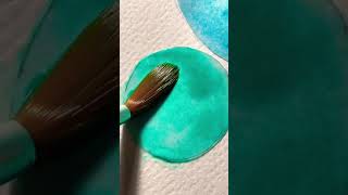 if you suck at watercolor, try this👉(part 6)#shorts