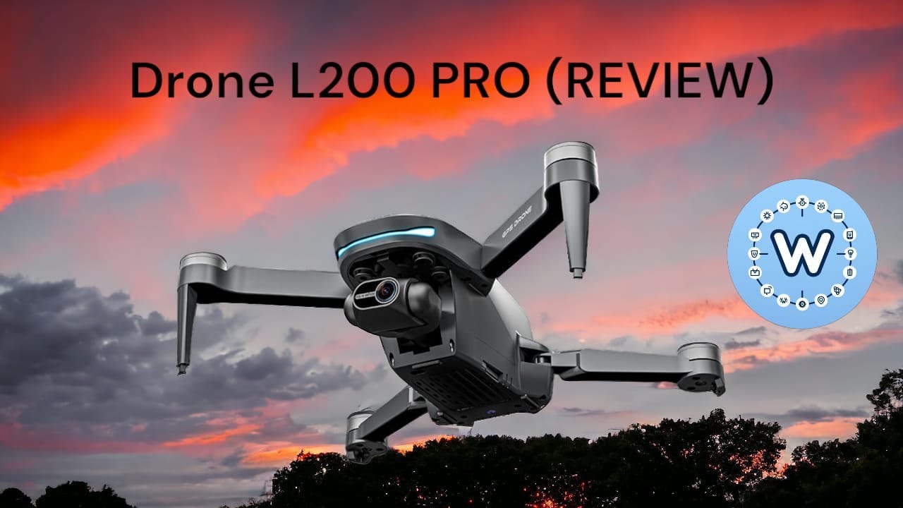 Drone Gps L200 Pro Review Youtube