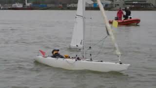 Bembridge Illusions -  Team Racing 2024-2025 (1 \u0026 2 February) - two close finishes!