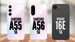 Samsung A55 vs Samsung A56 vs iPhone 16e | Kemono Tech