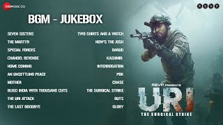 URI - The Surgical Strike | BGM Jukebox | Shashwat Sachdev | Vicky Kaushal & Yami Gautam