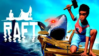 【RAFT】 木筏求生/筏上求生Part 1 - 全員餓死是正常的吧?