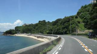 向島の海岸 (2倍速) Mukaishima Onomichi