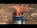 เตาเผาขยะไร้ควัน smokeless waste incinerator diy