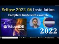 How to install Eclipse IDE 2022-06 on Windows 10/11 with JDK [ 2022 Update ] Eclipse - Java 18
