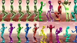 GREEN ALIEN DANCE MEGA BATTLE || DAME TU COSITA DANCE BATTLE || DAME TU COSITA