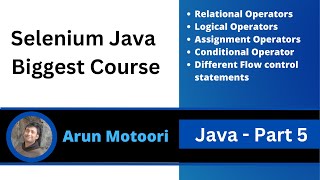 Java - Part 5 (Selenium Java Biggest Course)