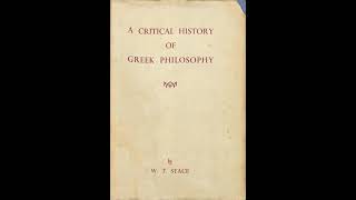 A Critical History of Greek Philosophy Part 1 Audiobooks