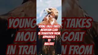 #eagle #takes #mountian #goat! #amazing moment when the apprentice becomes a #master!