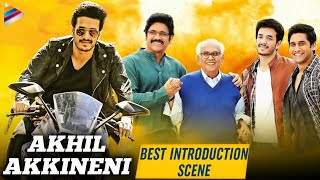 Akhil Akkineni Best Introduction Scene | Manam Kannada Movie | ANR | Nagarjuna | Naga Chaitanya