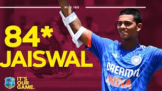 🇮🇳 Brilliant Innings | Yashasvi Jaiswal Hits 84 Runs From 51 Balls | West Indies v India
