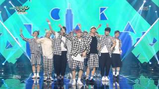 [HIT] 뮤직뱅크 - 세븐틴, 풋풋한 소년들의 패기 넘치는 '아낀다'. 20150605