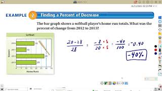 6 5 Math 7 - Percents of Increase or Decrease