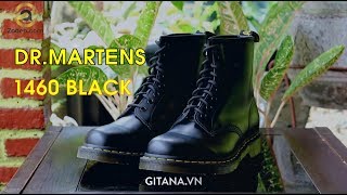 Đập hộp on feet giày Dr.martens 1460 black cổ cao thailand | zadep.com