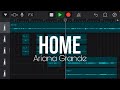 home - Ariana Grande (tutorial)