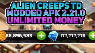 | Alien Creeps TD Hack v2.21.0 | Unlimited Money | Android No Root |
