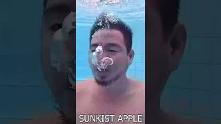 Extra Joss Mixed Berries vs Sunkist Apple burp underwater