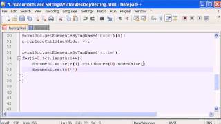 14 XML DOM Create and Replace (Section 4 - XML)